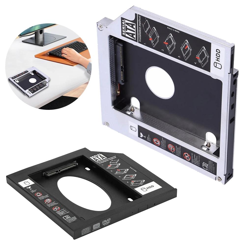 Ʈ CD DVD-ROM Optibay 2 ° SSD HDD ϵ ̺ ĳ  Ʈ, ˷̴ öƽ SATA 3.0, 9.5mm, 12.7mm